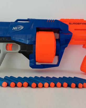 Pistola Nerf surgefire elite + 15 dardi