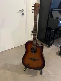 chitarra acustica LAG Tramontane T100 DCE BRS