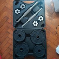 kit pesi palestra 20 kg