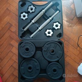 kit pesi palestra 20 kg