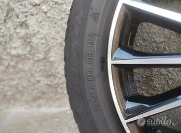 Cerchi in lega con gomme invernali