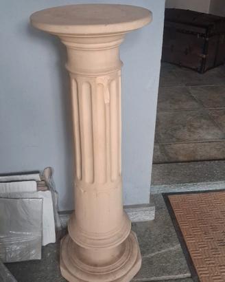 colonna piedistallo in terracotta made in Italy 