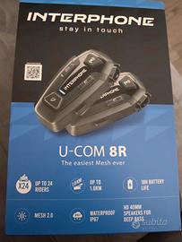 interfono moto Cellularline Interphone U-com 8r 