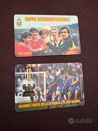 Scheda telefonica JUVENTUS coppa intercontinentale