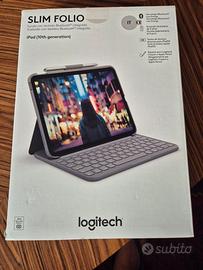 custodia con tastiera.   iPad  10th  generation