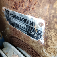 Motocompressore diesel motore lombardini