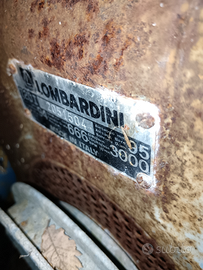 Motocompressore diesel motore lombardini