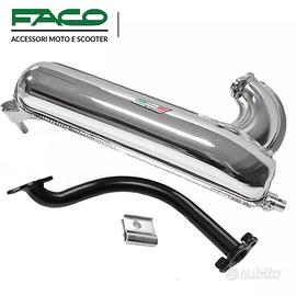 MARMITTA CROMATA PER VESPA ET3 50 125 SPECIAL FACO