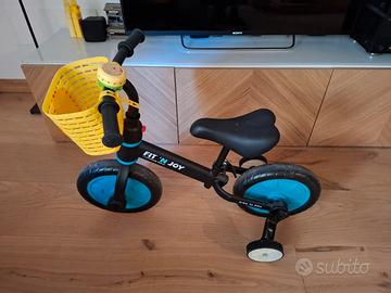 Bici con o senza pedali 