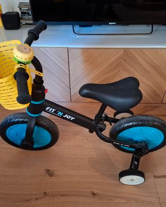 Bici con o senza pedali 