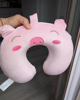 cuscino pioggia collo per bambini 