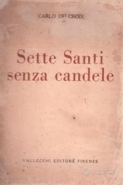 Delcroix Sette santi senza candele 1925 xilografie