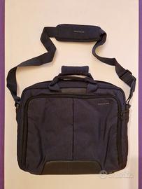 Borsa porta PC laptop - blu - tracolla - 16"