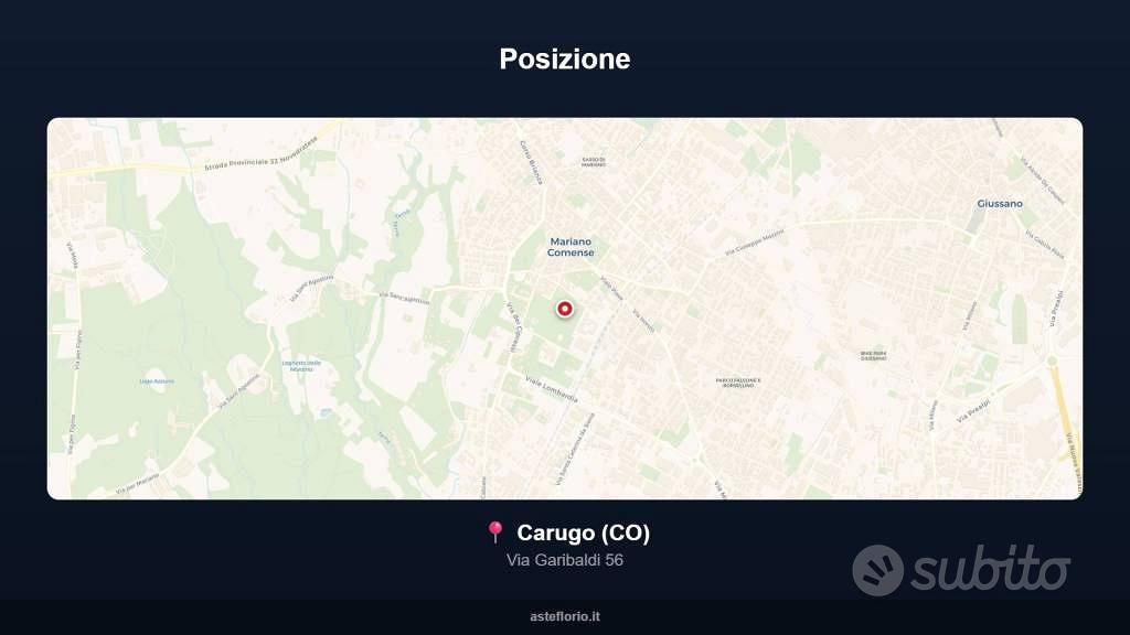 Appartamento – Carugo, Cascina Incasate - Altro