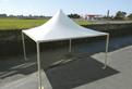 Tettoia mod. gazebo x auto mt. 5 x 5 zincato
