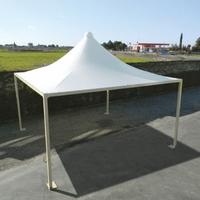 Tettoia mod. gazebo x auto mt. 5 x 5 zincato