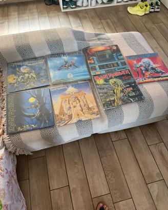 Collezione vinili iron maiden