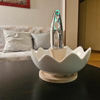 Ciotola porta frutta secca e rompinoci Brandani