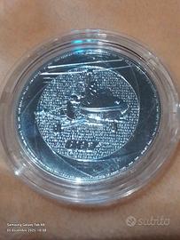 moneta argento 999 1oz james bond six decades FDC 