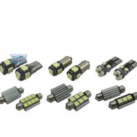 KIT 10 LAMPADE LED INTERNE PER RENAULT MEGANE II 2