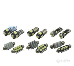 KIT 10 LAMPADE LED INTERNE PER RENAULT MEGANE II 2