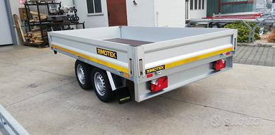 Rimorchio carrello 2 assi 3 x1,75 by morbin