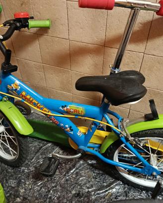 Bici Mickey mouse bambini