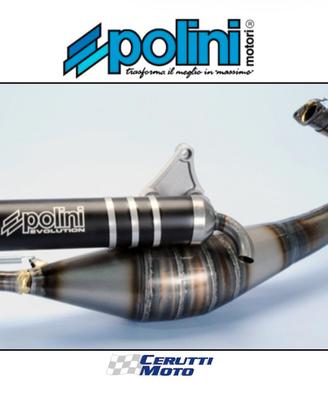 Marmitta Polini Evolution 11 motore piaggio