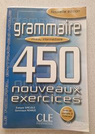 Grammaire 450 Nouveaux Exercices, Niv Intermédiair