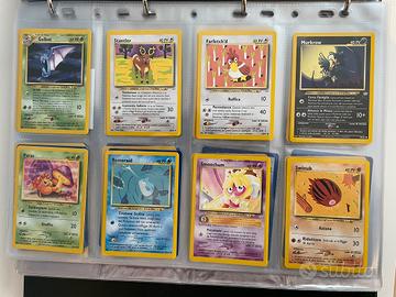 Lotto 21 carte Pokemon Neo Revelation (ITA ed ENG)