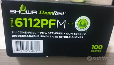 guanti nitrile showa