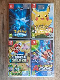 Giochi Nintendo switch Pokemon Super Mario