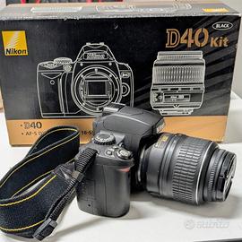 NIKON D40 KIT + OBIETTIVO 18-55MM