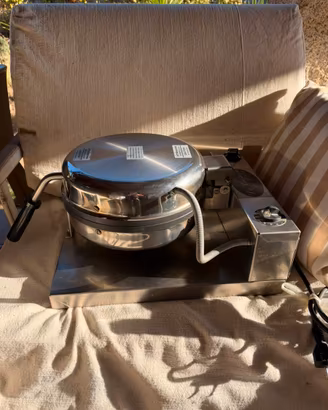 Macchina professionale per crêpes in acciaio inox