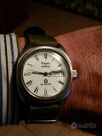 Orologio Phigied Carribean 100m Day Date acciaio