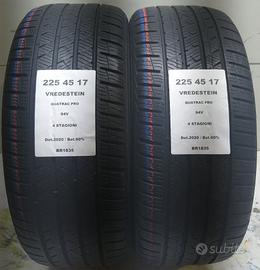 2 GOMME 225 45 17 VREDESTEIN BR1835