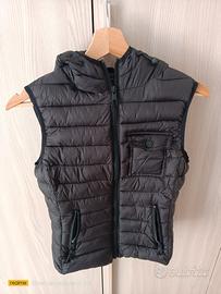 piumino smanicato donna 