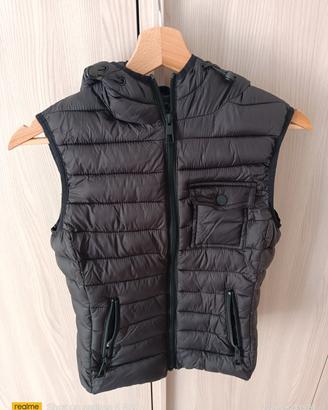 piumino smanicato donna 