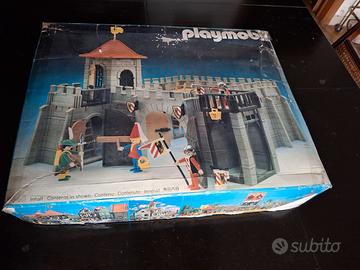 Lotto 2 Castelli Medievali Playmobil Vintage 3446 
