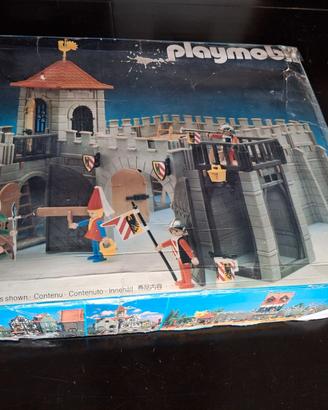 Lotto 2 Castelli Medievali Playmobil Vintage 3446 