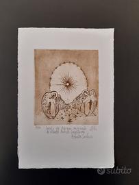 Gagliardo Alberto Helios e Carlucci - incisione