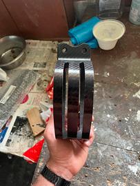 Fascetta carbonio akrapovic ktm 690 smc