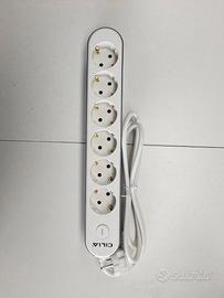 Multipresa a 6 uscite Schuko