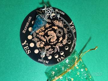 pendolo esoterico con tavola 