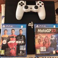 PS4 PRO 1TB+ F1 22 + MOTOGP 22+ COD I.F+ ASSASSIN'