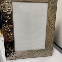 Portafoto silverplated con strass