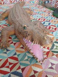 Rettili giocattolo t-rex coccodrilli cobra