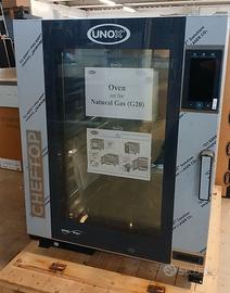 FORNO UNOX CHEFTOP 10 TEGLIE GN2/1 A GAS
