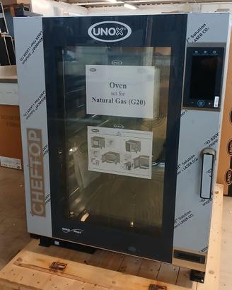 FORNO UNOX CHEFTOP 10 TEGLIE GN2/1 A GAS
