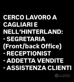 Candidata per lavoro Cagliari
